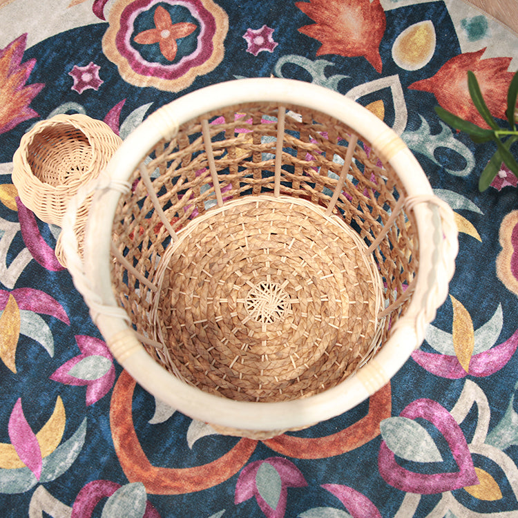 Zenyara Rattan basket 100% Handcrafted