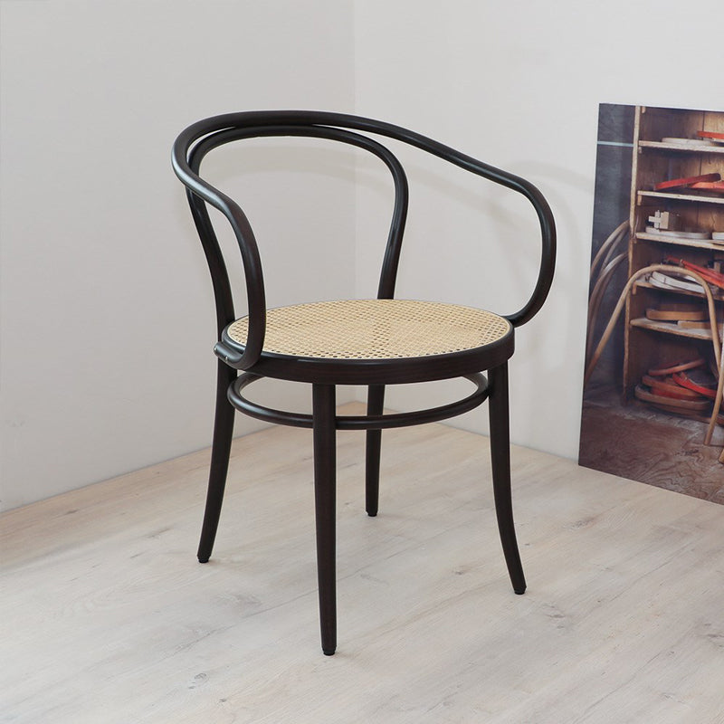 Zenyara Casual Chair With Backrest, Seat Surface: Checkered Rattan