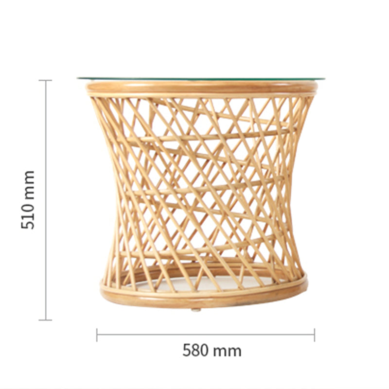 Zenyara Rattan Indoor and Outdoor Fashion Coffee Table