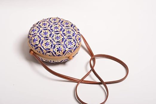 Zenyara Rattan Bag, Artistic Retro Hand Woven, Available in Five Colors