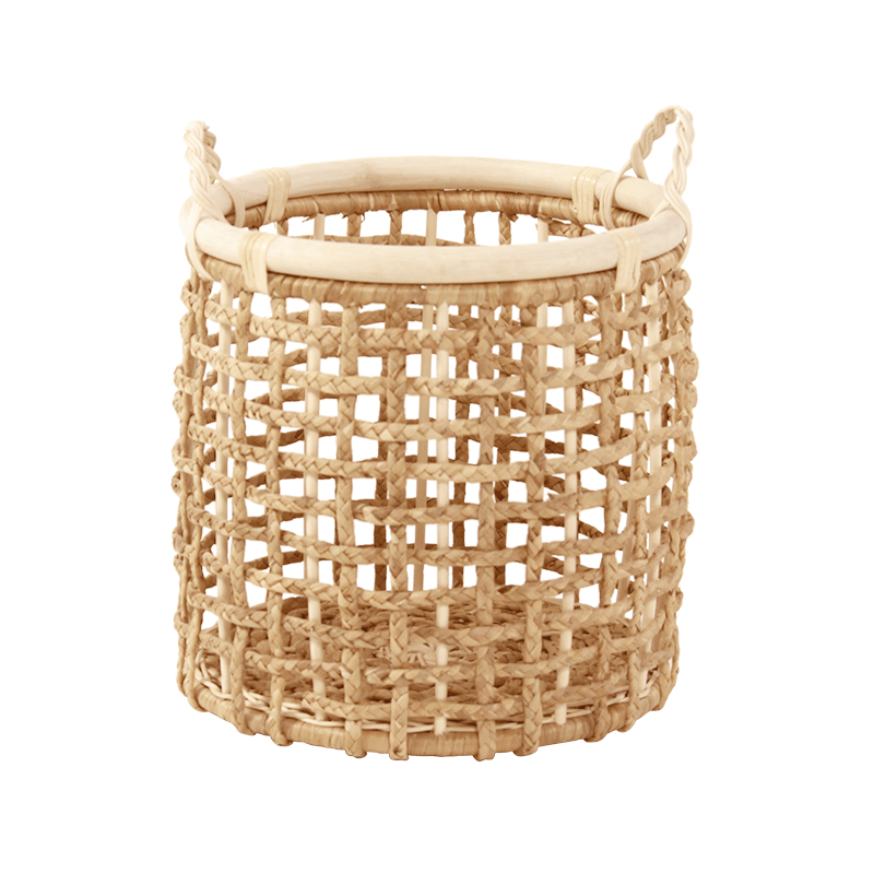 Zenyara Rattan basket 100% Handcrafted