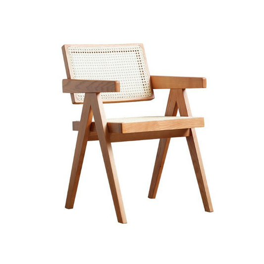 Zenyara Rattan Chair, Simple And Comfortable With Armrests