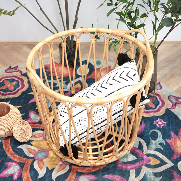 Zenyara Rattan basket 100% Handcrafted Storage Basket