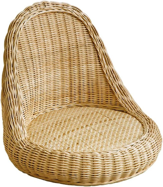 Zenyara Rattan Chair, Lounge Rattan Chair For Drinking Tea And Reading On The Balcony