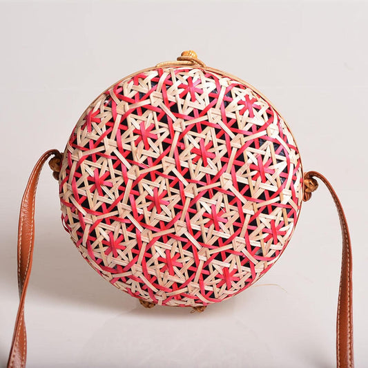 Zenyara Rattan Bag, Artistic Retro Hand Woven, Available in Five Colors