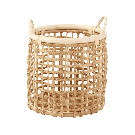 Zenyara Rattan basket 100% Handcrafted