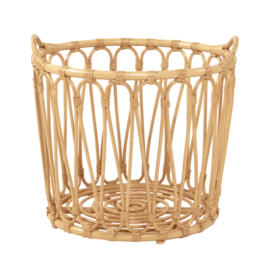 Zenyara Rattan basket 100% Handcrafted Storage Basket