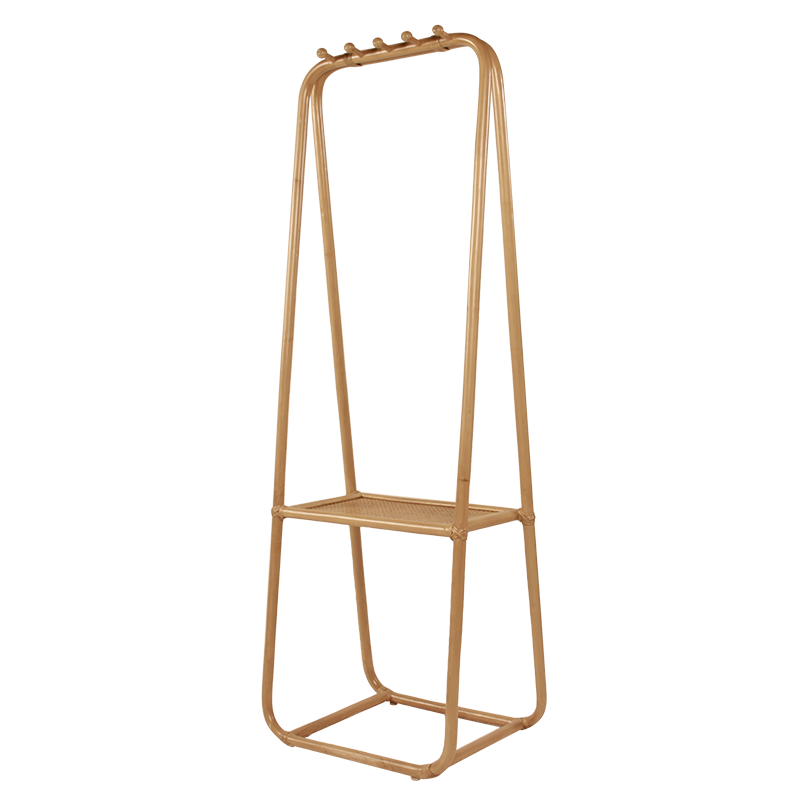 Zenyara Rattan Floor Mounted Household Coat Hanger