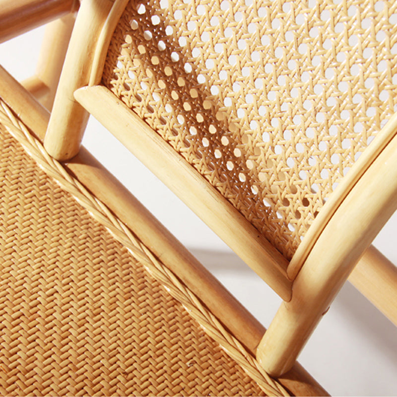 Zenyara Natural Rattan Chair for Home and Office Use