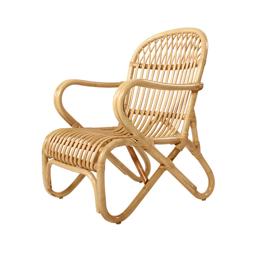 Zenyara Modern Simple Indoor and Outdoor Rattan Chair