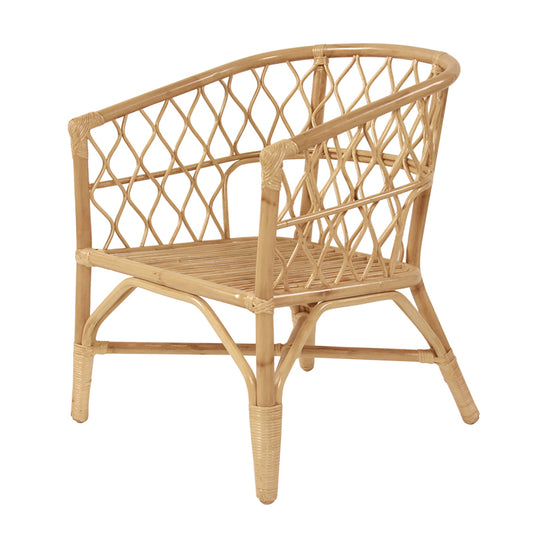 Zenyara  Rattan Chair,  Casual Backrest Chair