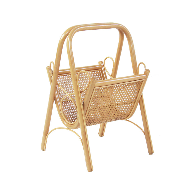 Zara Extendable Magazine Rack Zenyara Rattan Magazine Rack Creative Storage Shelf – ZenyaraHome
